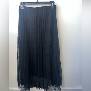 Zara 3/$40 Black on Black Maxi Skirt